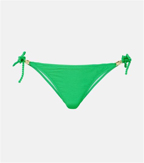 Chamarel Bikini Bottom In Green Heidi Klein Mytheresa