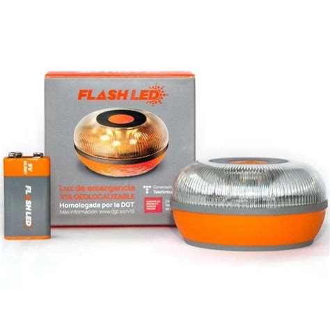 Luz Emergencia Con Geolocalizacion Homlogada V Para Coche Flash Led