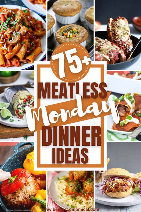 75 Easy Frugal Meatless Dinner Ideas Meatless Dinner Meatless