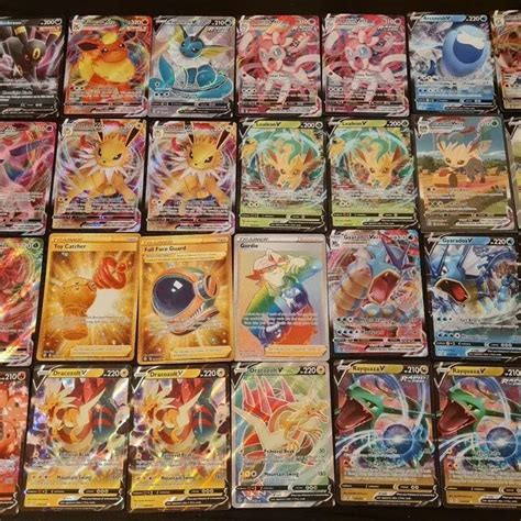 EPIC POKEMON CARDS Bundle 25 Or 50 All Holo VMAX V GOLD RAINBOW