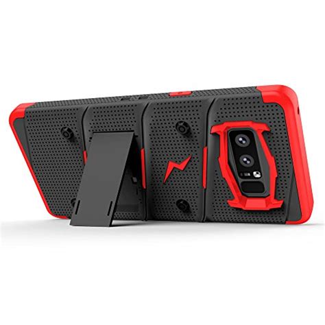 Zizo Bolt Series For Samsung Galaxy Note 8 Case Military Grade Drop Tested With Tempered Glass