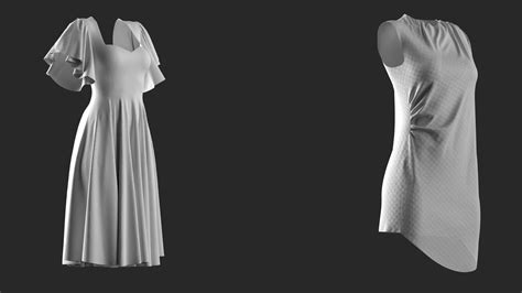 18 Womens Clothes Vol 6 Marvelous Designer 3d Model Cgtrader