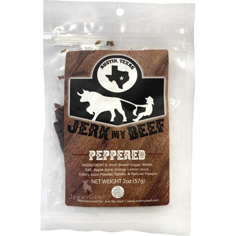 Jerk My Beef Peppered Beef Jerky 20 Oz