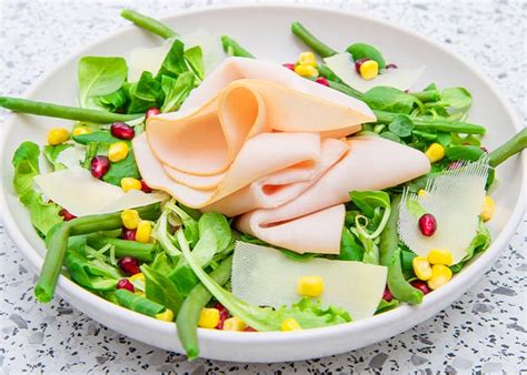 Insalata Autunnale Con Fesa Di Tacchino Arrosto