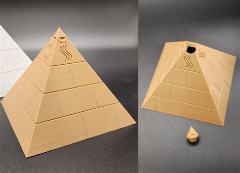 Hollow Pyramid W Topper By Triplegworkshop Makerworld