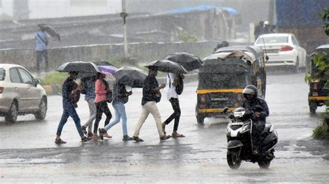 Mumbai Imd Predicts Extremely Heavy Rain For Tuesday City On Orange