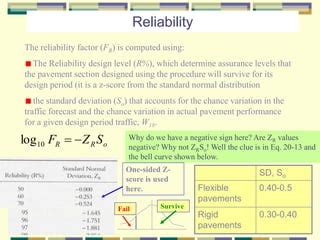 Design Considerations For AASHTO Flexible Pavement Design PPT