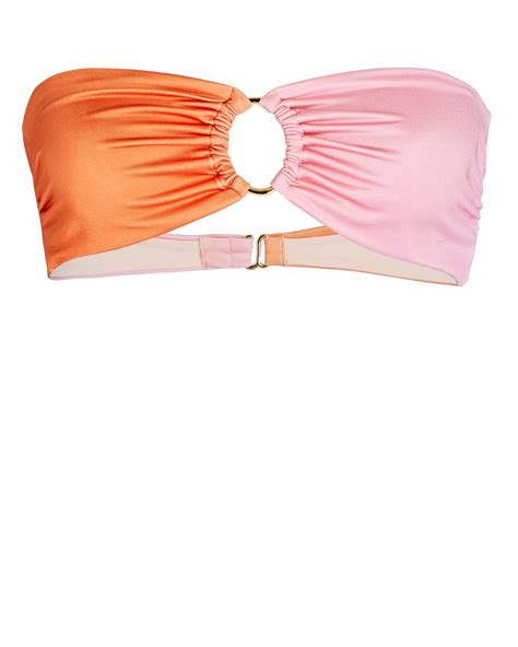 BAOBAB Nala Two Tone Bandeau Bikini Top Editorialist