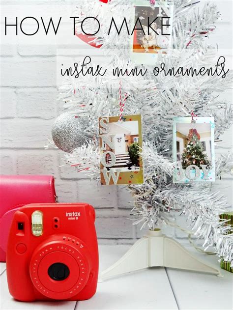 How To Make Instax Mini Ornaments Living La Vida Holoka Preschool