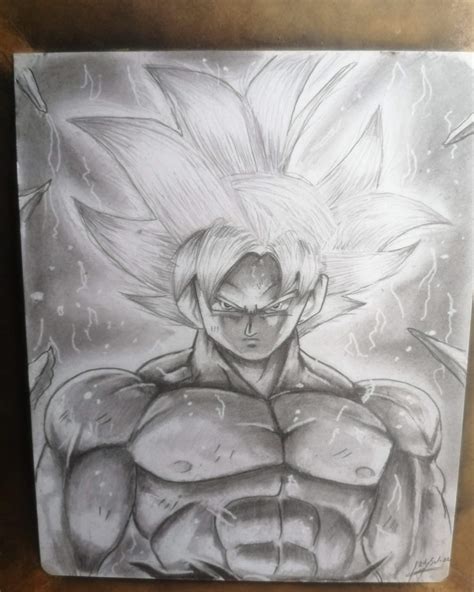 Dibujo De Goku Ultra Instinto Dominado Dibujos Y Animes Amino