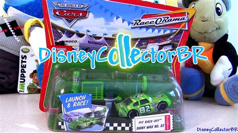 Disney Pixar Cars Movie Pit Crew Launchers Vitoline 61 Die-Cast Toy Car Set | stickhealthcare.co.uk