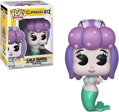 Funko 34471 Pop Vinyl Games Cuphead Cala Maria Multi Talla Única