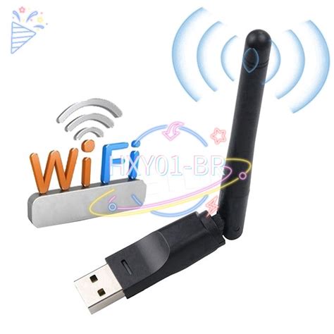 Antena Wireless Wifi Receptor 150mbps Ralink Rt5370 Placa De Rede Sem