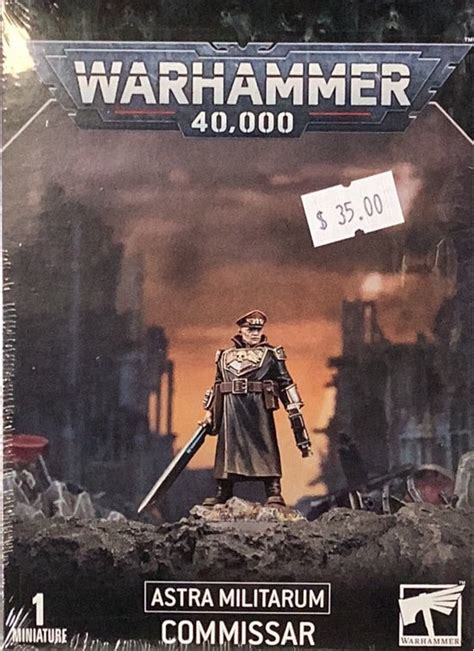 40k Astra Militarum - Commissar – Warehouse Comics, Cards & Gaming