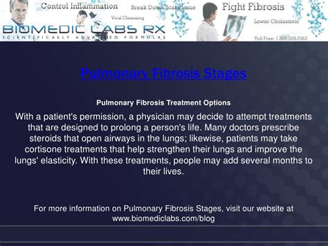 Stages of Pulmonary Fibrosis