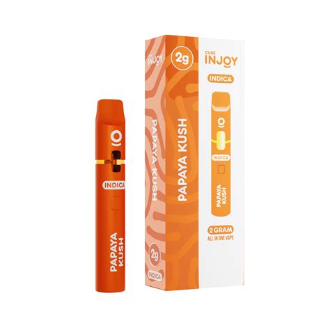 Cure Injoy G Papaya Kush Aio Indica Cure Injoy