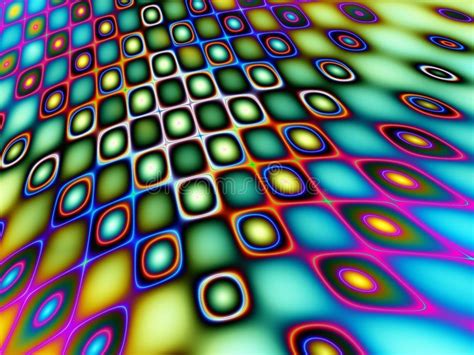 Retro Disco Floor Pattern. An abstract and warped image of colorful dots resembl , #Affiliate, # ...