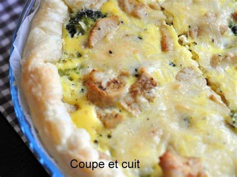 Recettes De Quiche Au Poulet De Coupe Et Cuit