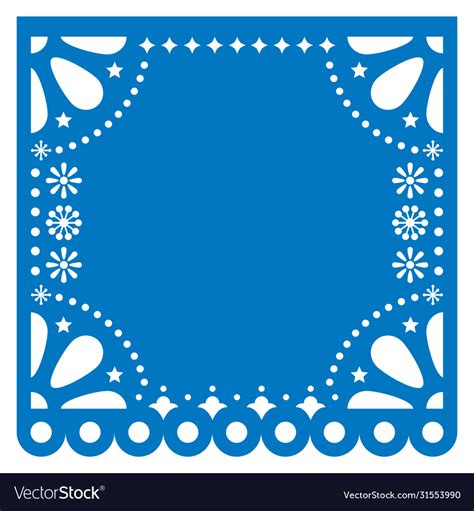 Papel Picado Printable Templates