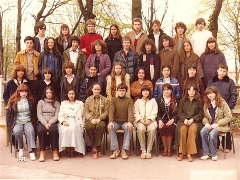 Photo de classe Seconde A6 78 79 de 1978 Lycée Jean baptiste Corot