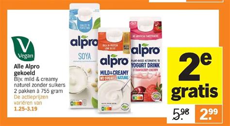 Alle Alpro Gekoeld Aanbieding Bij Albert Heijn