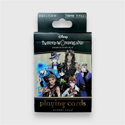 Disney Twisted Wonderland Playing Cards – Cardvo