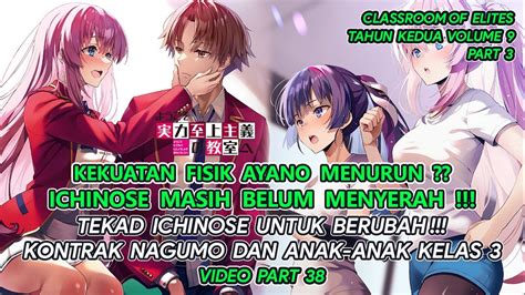 Kekuatan Fisik Ayanokouji Turun Tekad Ichinose Classroom Of The