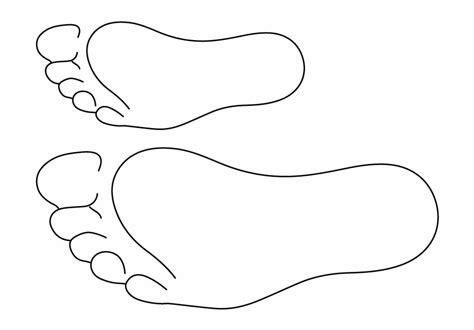 Free Foot Clipart Black And White, Download Free Foot Clipart Black And ...