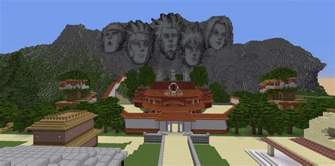 Naruto Village Map Minecraft Narutojullle