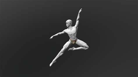 Dance Pose Ballet 9 200 3d Model By Gxart [b92fa70] Sketchfab