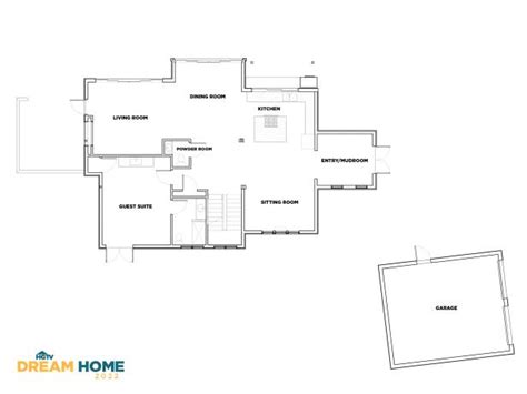 Discover The Floor Plan For Hgtv Dream Home 2022 Hgtv Dream Home 2022