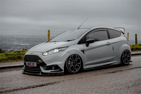 Bagged Fiesta St Callum Yates Stance Auto Magazine