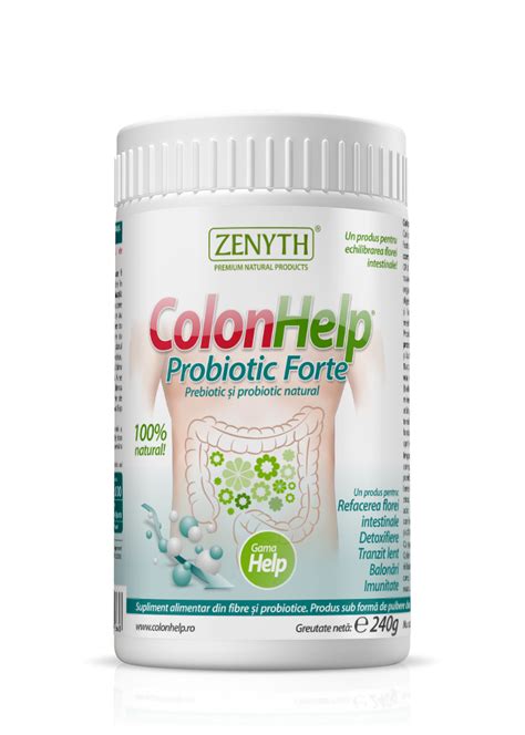 Colonhelp Probiotic Forte 100 Natural 240 G De La Zenyth