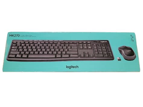 Logitech Mk270 Wireless Keyboard And Mouse Combo 920 008813 Ebay