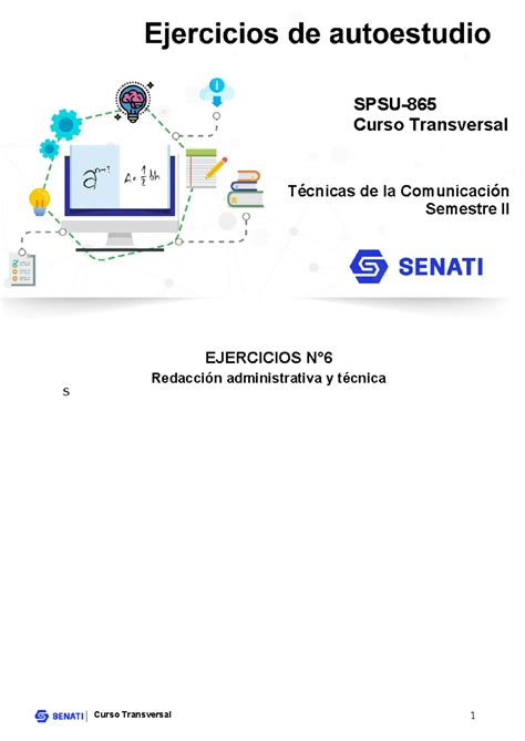 Spsu Spsu Ejercicio T Spsu Curso Transversal T Cnicas De La