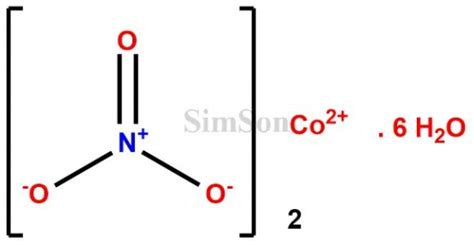 Cobaltous Nitrate Hexahydrate CAS No 10026 22 9 Simson Pharma Limited