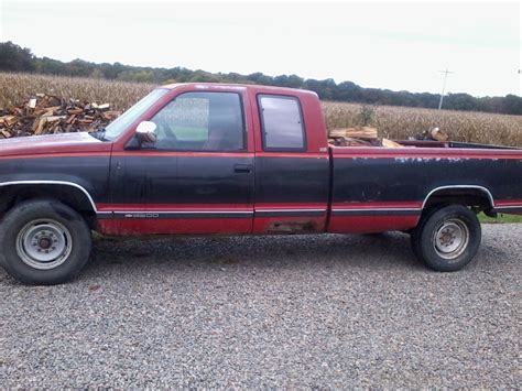 1989 Chevrolet Pickup Truck 2500 34 Ton 2 Wheel Drive Extended Cab 8