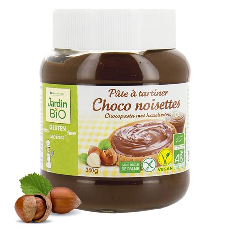 Jardin Bio P Te Tartiner Chocolat Et Noisette Sans Gluten Bio Maroc