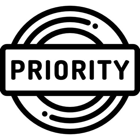 Free Icon Priority