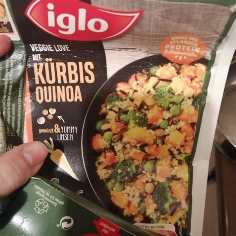 Iglo Veggie Love mit Kürbis Quinoa Review abillion