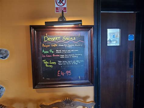 Menu At Four Crosses Menai Bridge Pub And Bar Menai Bridge Four Crosses Pentraeth Road