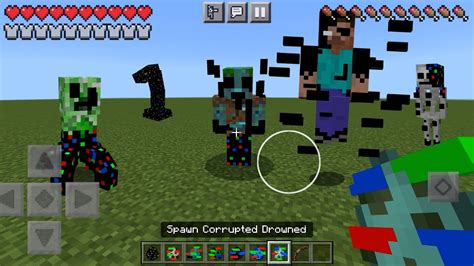 Pibby Corrupted Minecraft Mobs Addon In Minecraft Pe Youtube