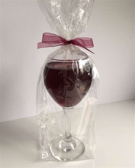 Merlot Wine Glass Gel Candle | Salvati LLC, Handmade - Shaped