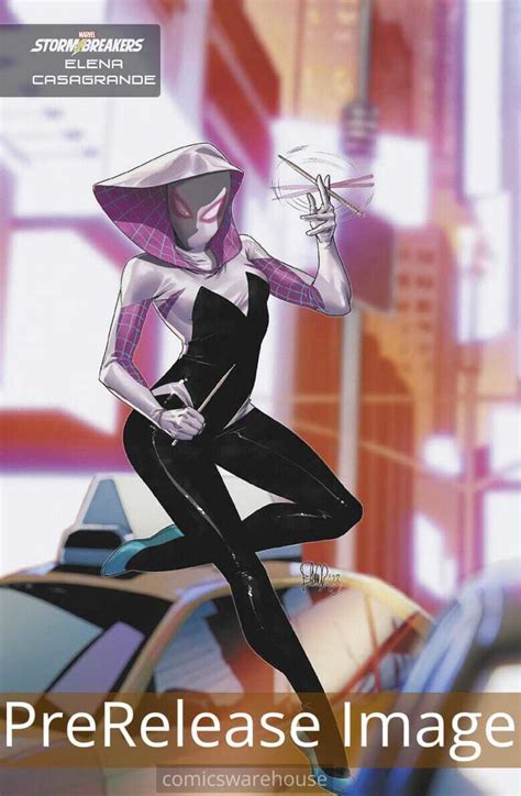 Spider Gwen Smash Marvel Variant Elena Casagrande Stormb