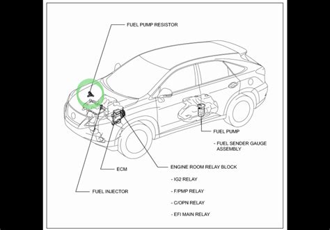 2010 Rx350 Fuel Pump Relay Have A Short Under The Fuse Box Rx What Is A Lexua