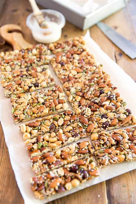 Homemade Kind Nut Bars • The Healthy Foodie