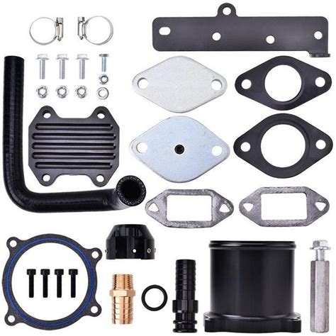 Dodge Ram 67l Cummins Diesel Egr Plate Cooler Throttle Valve Delete Kit