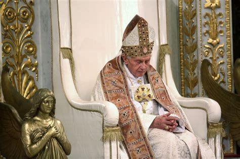 Hanging Up His Hat Pope Benedicts History Of Fanciful Headwear