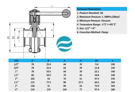 Pull Trigger Tri Clover Butterfly Valve