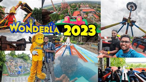 Wonderla Amusement Park 2023 Update Complete Tour 1300rs Worth YouTube